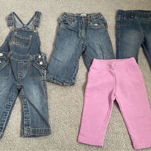 Baby Girl Size 12m Clothes Women Pants Bundle